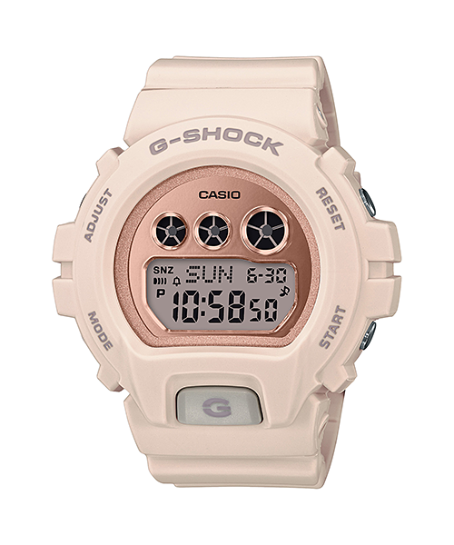 g shock metallic rose gold
